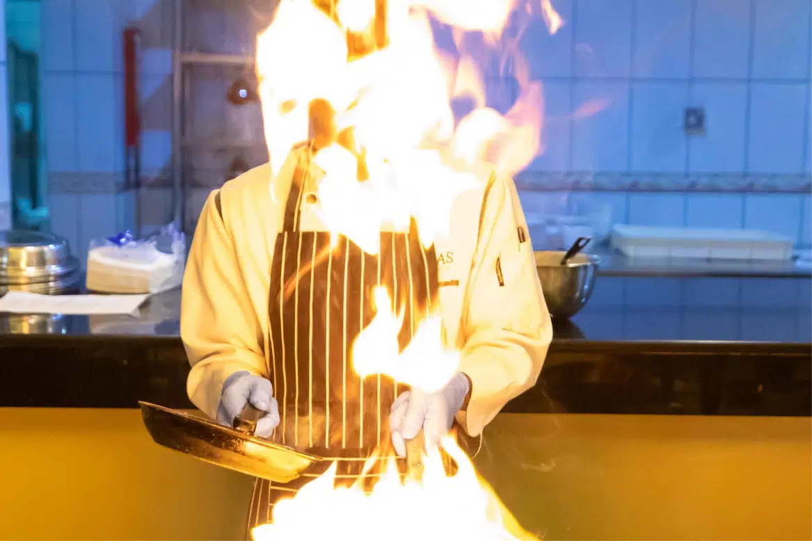Hotel lobby and reception area