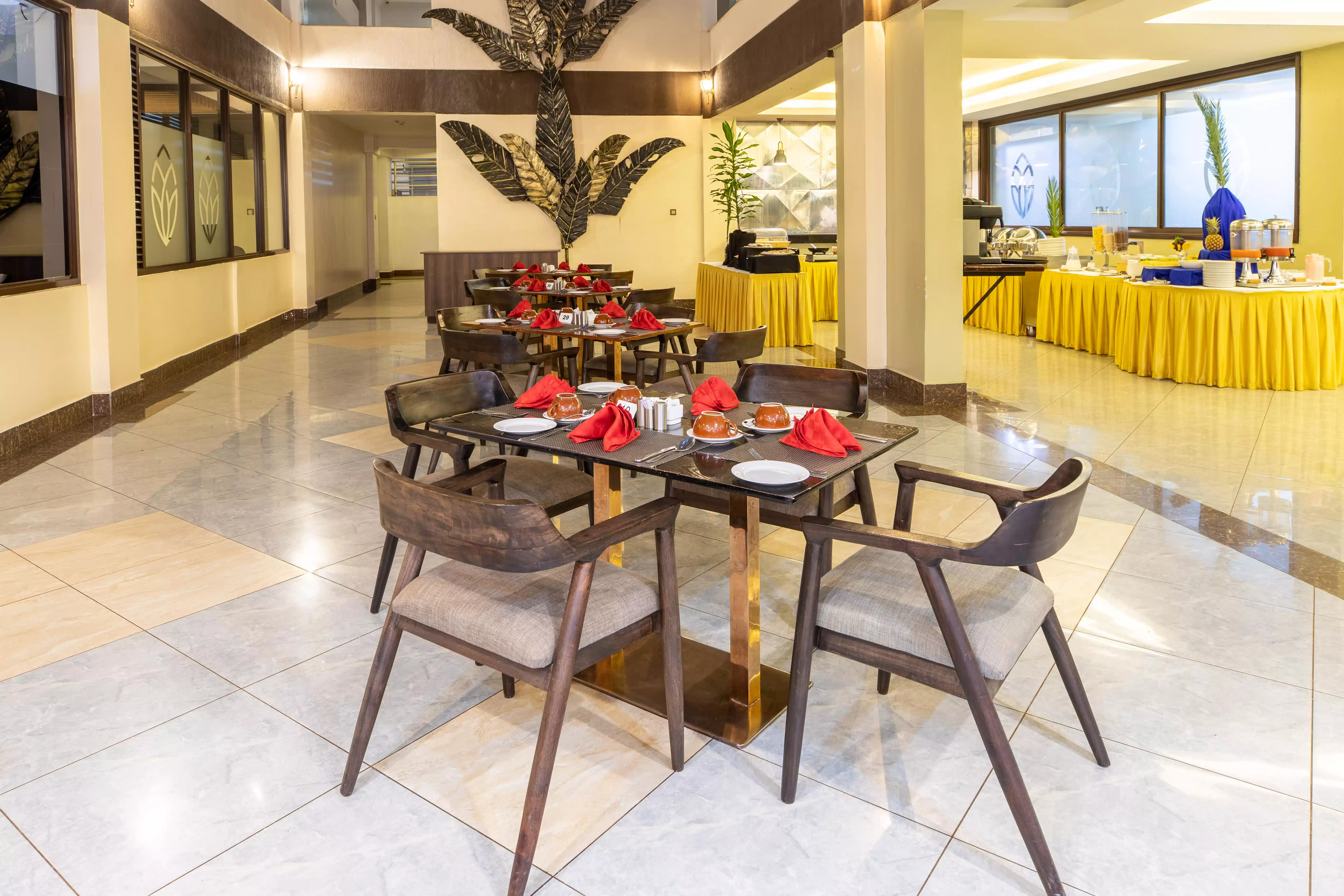 Dining at DALLAS PREMIERE HOTEL 2